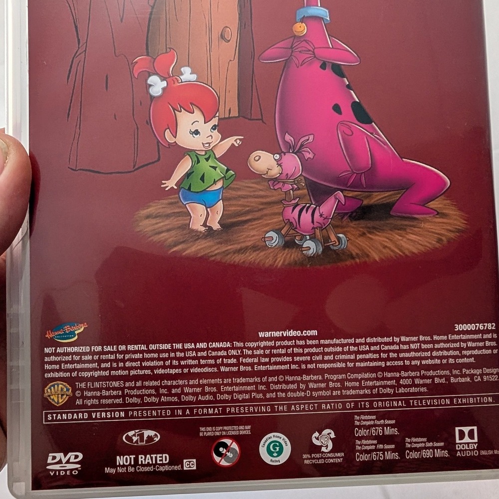 The Flintstones The Complete Series DVD Hanna-Barbera Diamond Collection 20 Disc - Picture 5 of 6